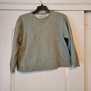 Vintage Classic Elements Sage Green Pullover Sweatshirt‎ Crewneck Granola Girl